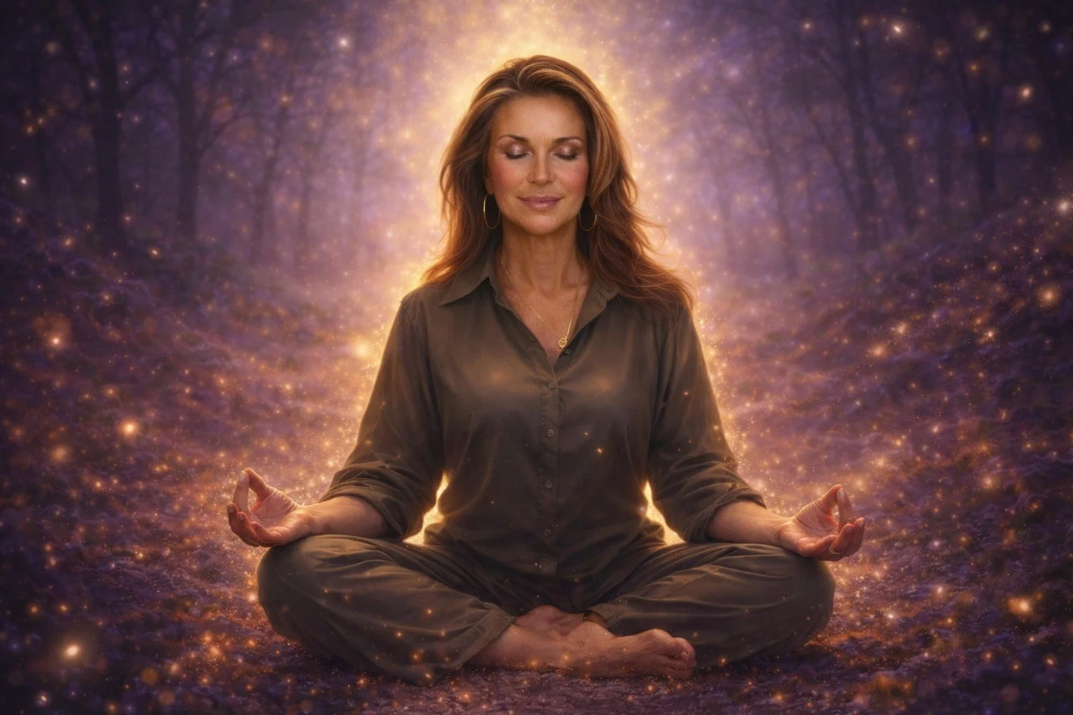 Sylvia in Meditation – Seelenreise